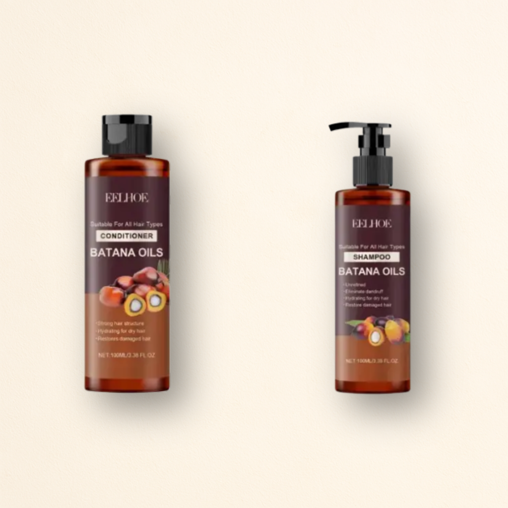 Shampoing et Après-Shampoing à l’Huile de Batana