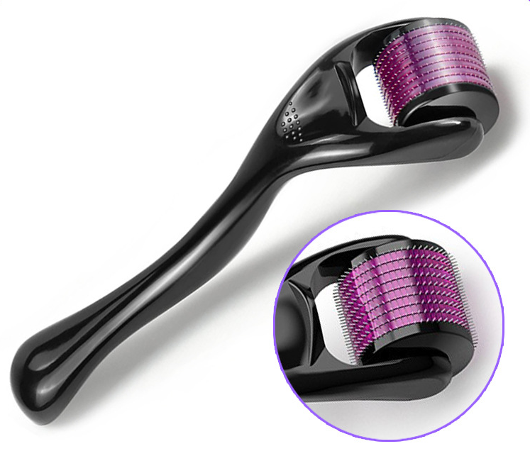Derma Roller cheveux – stimule la pousse naturellement