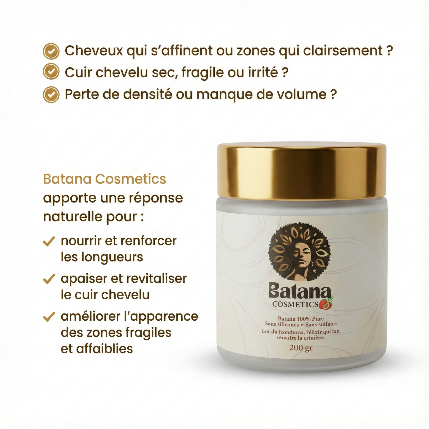 Masque à l'huile de Batana