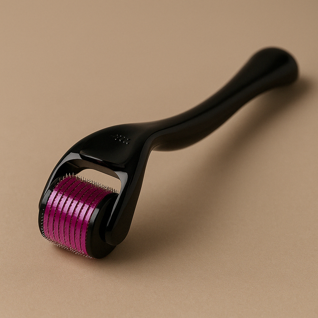 Derma Roller cheveux – stimule la pousse naturellement - The Batana Oil